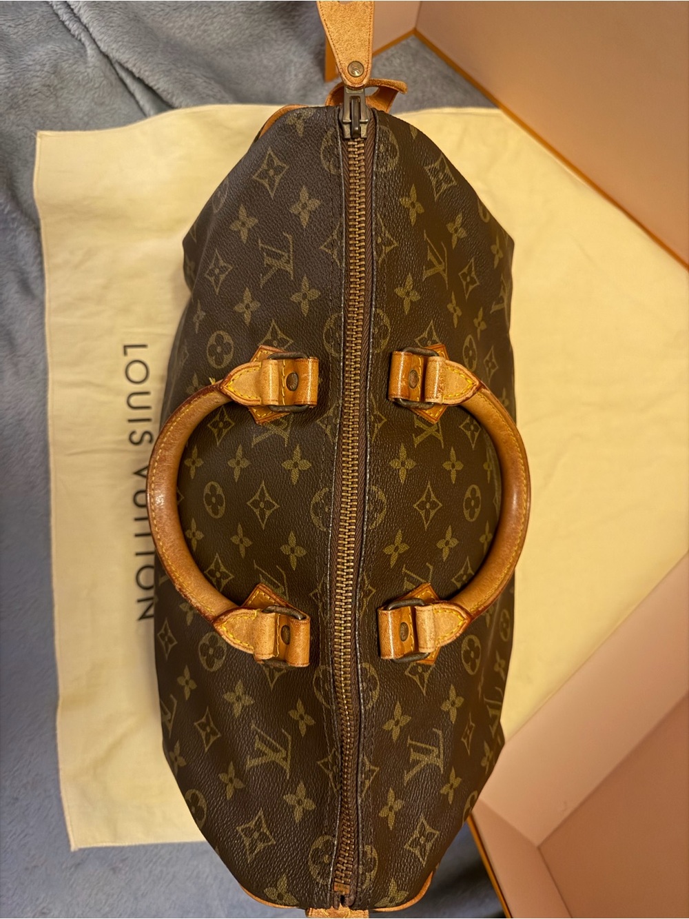 Louis Vuitton vintage speedy 35 - Picture 10 of 11